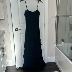 Layered lace tiered dress